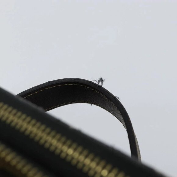 FENDI Vanity Pouch Black Brown Auth 141707 - Picture 9 of 16